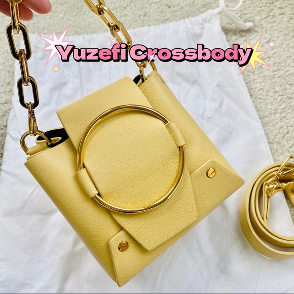 Yuzefi | Bags | Yuzefi Delila Yellow Mini Crossbody | Poshmark